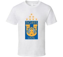 Monterrey Tigres Major League Indoor Soccer Club Alt Logo T Shirt