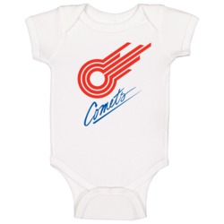 Kansas City Comets Major League Indoor Soccer Club Alt Logo Baby One P