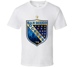 San Diego Sockers Major League Indoor Soccer Club Logo T Shirt