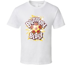 Baltimore Blast Major League Indoor Soccer Club Alt Logo T Shirt