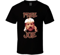 Free Joe Exotic Tiger King Pop Art T Shirt