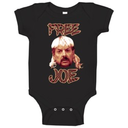 Free Joe Exotic Tiger King Pop Art Baby One Piece