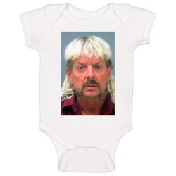 Joe Exotic Mugshot Baby One Piece