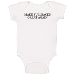Make Fullbacks Great Again Derek Watt Football Baby One Piece