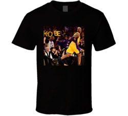Kobe Bryant Mamba Out Los Angeles Basketball Moment Sports Fan T Shirt