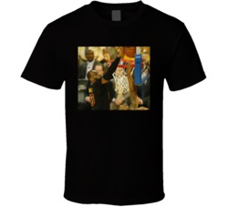 Shot Blocked By Lebron James Basketball Moment Sports Fan T Shirt