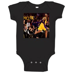 Kobe Bryant Mamba Out Los Angeles Basketball Moment Sports Fan Baby On