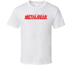 Metal Gear Video Game Logo T Shirt