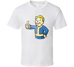 Fallout Vault Boy Video Game T Shirt