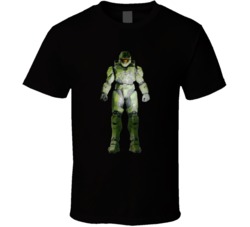 Halo Master Cheif Video Game T Shirt