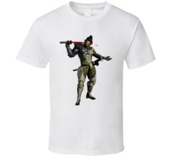 Metal Gear Video Game Jetstream Sam T Shirt