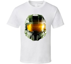 Halo Helmet Video Game T Shirt
