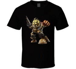 Bioshock Big Daddy Video Game T Shirt