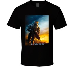 Halo 3 Video Game Poster T Shirt