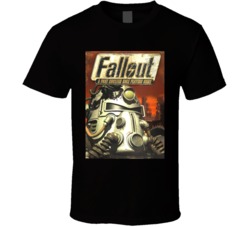 Fallout A Post Nuclear Role Playing Game Cover T Shirt
