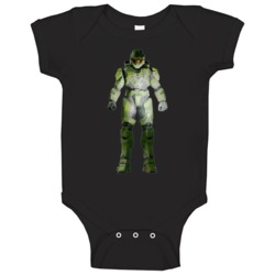 Halo Master Cheif Video Game Baby One Piece