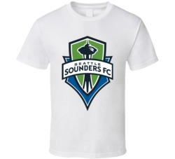 Seattle Sounders A-league Soccer Fc Team Retro Logo T Shirt