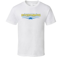 Cincinnati Riverhawks A-league Soccer Fc Team Retro Logo T Shirt
