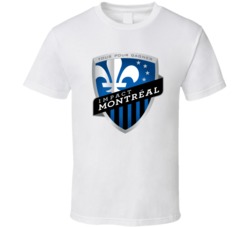 Montreal Impact A-league Soccer Fc Team Retro Logo T Shirt