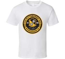 Pittsburgh Riverhounds Sc A-league Soccer Fc Team Retro Logo T Shirt
