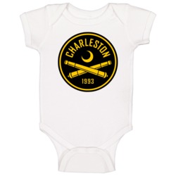 Charleston Battery A-league Soccer Fc Team Retro Logo Baby One Piece