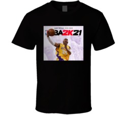 Nba 2k21 Ps4 Kobe Bryant Memorial Dedicated Game Cover T Shirt