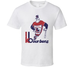 Kentucky Bourbons Softball League Retro Team Logo T Shirt