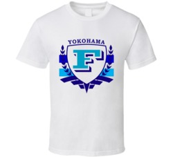 Yokohama Fc Japan Soccer League League Retro Team Logo T Shirt