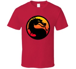Mortal Kombat Video Game Logo T Shirt