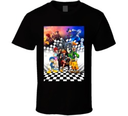 Kingdom Hearts Video Game Cover T Shirt