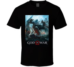God Of War Video Game Cover T Shirt