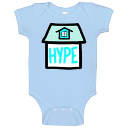 Addison Rae The Hype House Cartoon Logo Baby One Piece