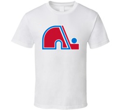 Quebec Nordiques World Hockey Association Retro Team Logo T Shirt