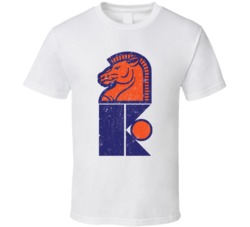 Jersey Knights World Hockey Association Retro Team Logo T Shirt