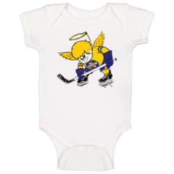 Minnesota Fighting Saints World Hockey Association Retro Team Logo Bab