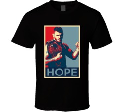 Mike Bisping Mma Fighter Hope Poster Fan T Shirt