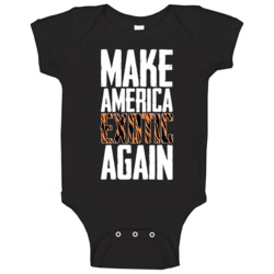 Joe Exotic Tiger King Make America Exotic Again Baby Baby One Piece