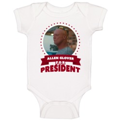 Allen Glover Tiger King For President Trending Tv Baby One Piece