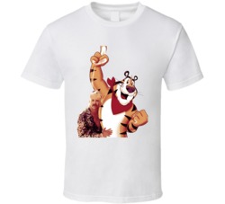 Joe Exotic Tony The Tiger Funny Mashup Tiger King T Shirt