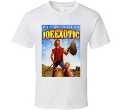 Joe Exotic Joe Dirt Mashup David Spade Funny Tv T Shirt