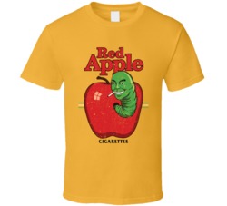 Red Apple Cigarettes Logo Once Upon A Time In Hollywood Vintage Worn L