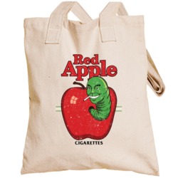 Red Apple Cigarettes Logo Once Upon A Time In Hollywood Vintage Worn L