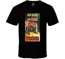 Rick Dalton Joe Tanner Poster Once Upon A Time In Hollywood T Shirt