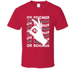 Ok Boomer Funny Hand Sign T Shirt