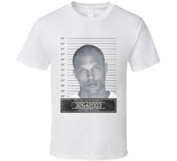 Jeremy Meeks Hot Felon Celebrtiy Mugshot Police Department T Shirt
