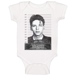 Francis Albert Sinatra Celebrtiy Mugshot Police Department Baby One Pi