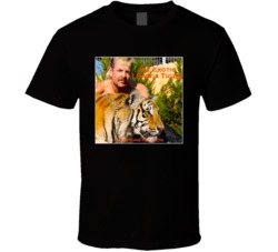 Joe Exotic I Saw A Tiger Album Cover T Shirt