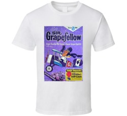Sir Grapefellow Grape Cereal Retro Box Poster T Shirt