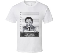 Carlo Gambino Mafia Mugshot Police Department T Shirt