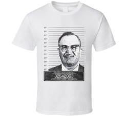 Giuseppe Joe Bonanno Mafia Mugshot Police Department T Shirt